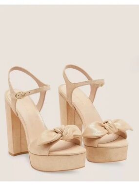 New Stuart Weitzman Bandeau 130 Platform Sandal Sz 9